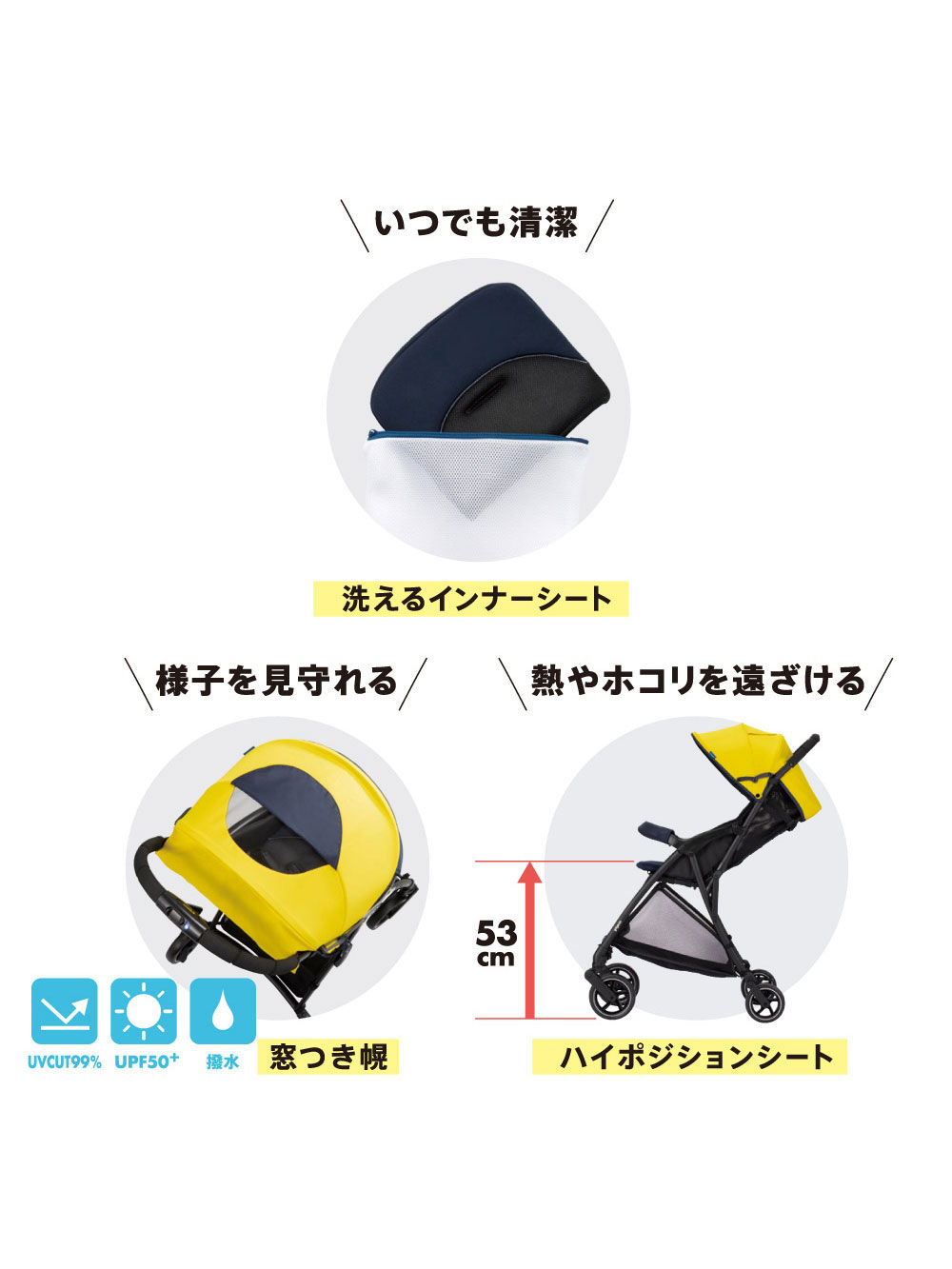 ベビーカー|ピジョン ビングル BB2