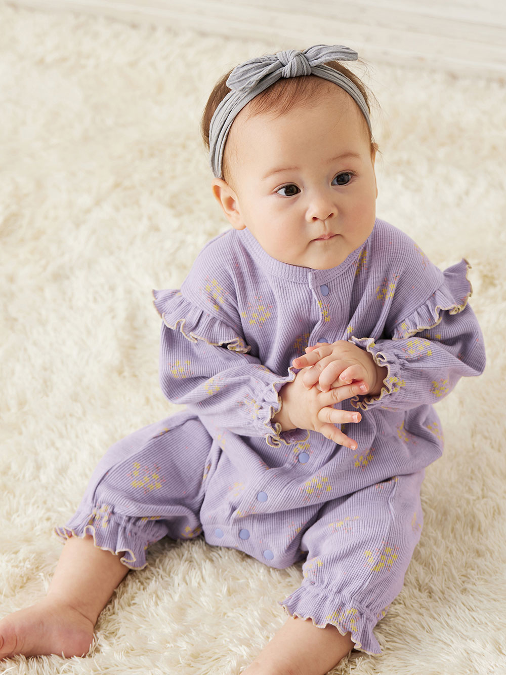 ロンパース・カバーオール | Ampersand（アンパサンド） プリント ロンパース ｜ベビー服（新生児服）・ベビー用品通販｜ エンジェリーベ 公式