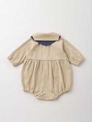 ロンパース・カバーオール|Ampersand（アンパサンド） セーラ衿付 ロンパース