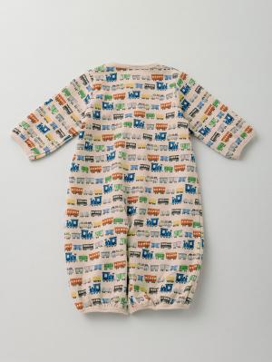 アウトレット|La Stella（ラ ステラ）総柄プリント ドレスタイプ ツーウェイオール（2wayオール）