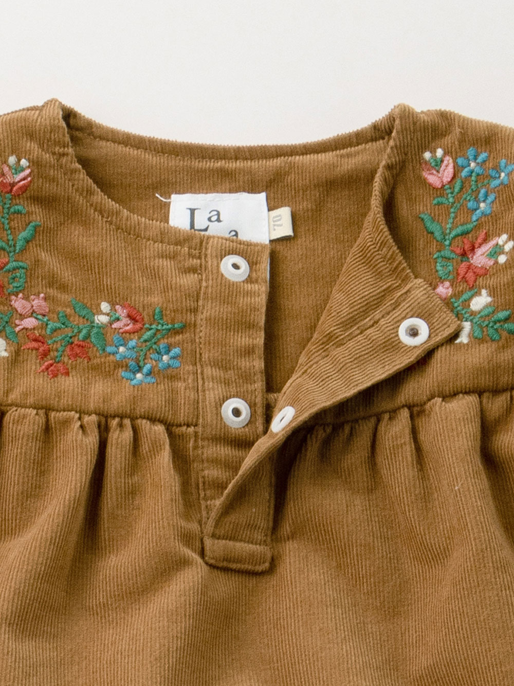 アウトレット|La Stella（ラ ステラ）刺繍チュニック＆ブルマ2点セット