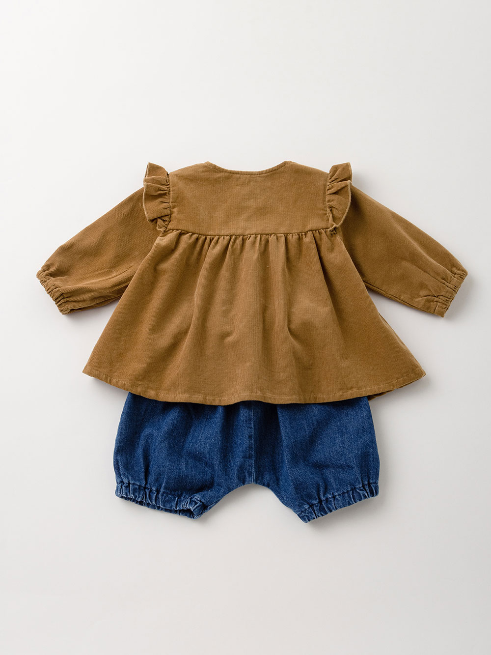 アウトレット|La Stella（ラ ステラ）刺繍チュニック＆ブルマ2点セット