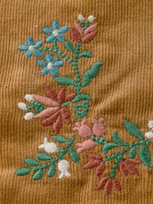 アウトレット|La Stella（ラ ステラ）刺繍チュニック＆ブルマ2点セット