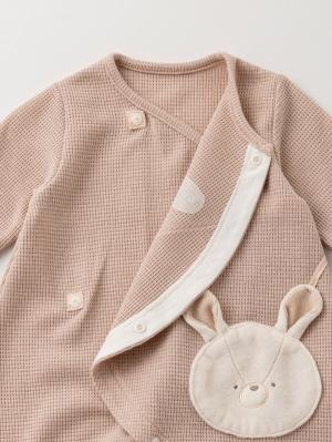 アウトレット|moc mof（モクモフ）動物ポシェット ロンパース