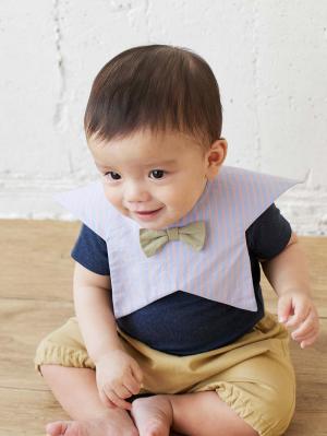 スタイ（よだれかけ）|La Stella（ラ ステラ）スタイ&ボトム2点セット|ベージュ