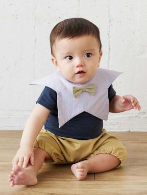 スタイ（よだれかけ）|La Stella（ラ ステラ）スタイ&ボトム2点セット|ベージュ