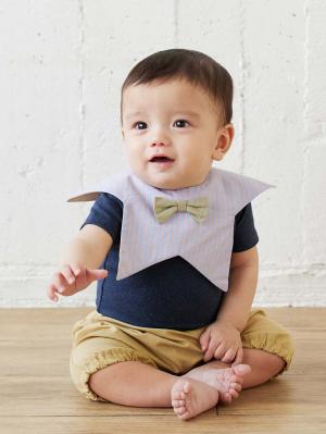 スタイ（よだれかけ）|La Stella（ラ ステラ）スタイ&ボトム2点セット|ベージュ