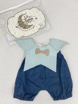 スタイ（よだれかけ）|La Stella（ラ ステラ）スタイ&ボトム2点セット|ネイビー