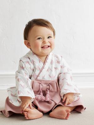 moc mof（モクモフ）おめかし袴ロンパース51542