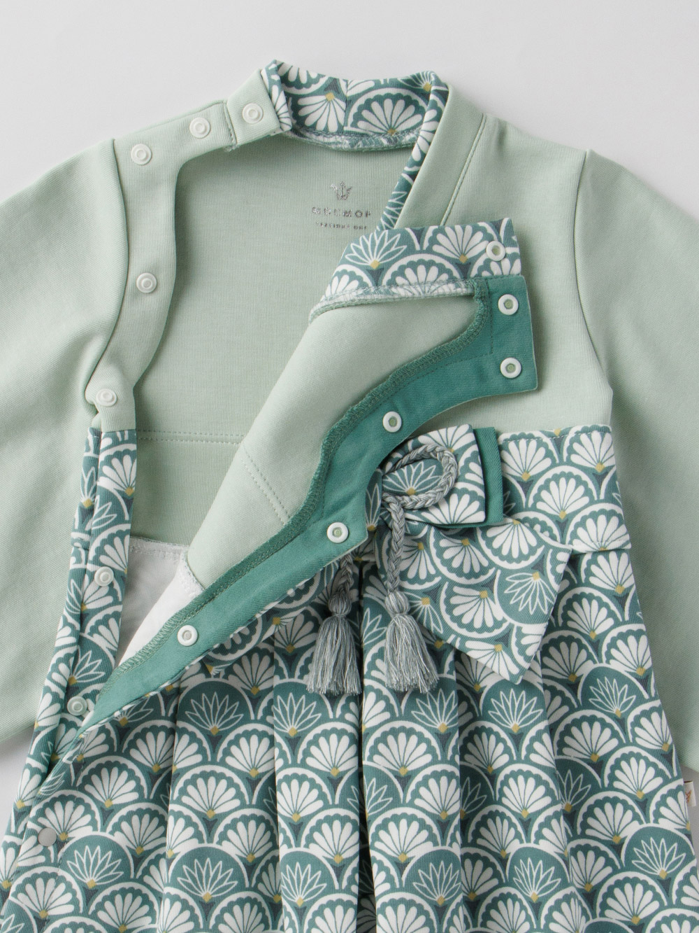 ベビー袴|moc mof(モクモフ)おめかし袴ロンパース