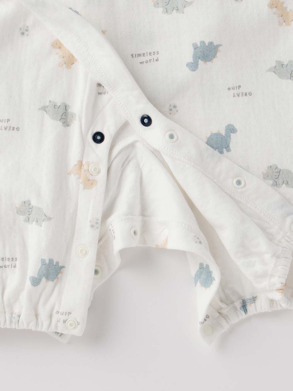 ツーウェイオール(2WAYオール)|moc mof(モクモフ)やわらか接結恐竜プリント2WAYオール