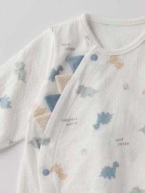 ツーウェイオール(2WAYオール)|moc mof(モクモフ)やわらか接結恐竜プリント2WAYオール