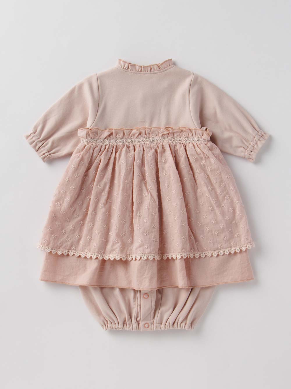 セレモニードレス|春 夏 秋 冬 moc mof（モクモフ）コットンフラワー刺繍セレモニードレス