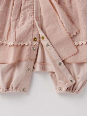 セレモニードレス|春 夏 秋 冬 moc mof（モクモフ）コットンフラワー刺繍セレモニードレス