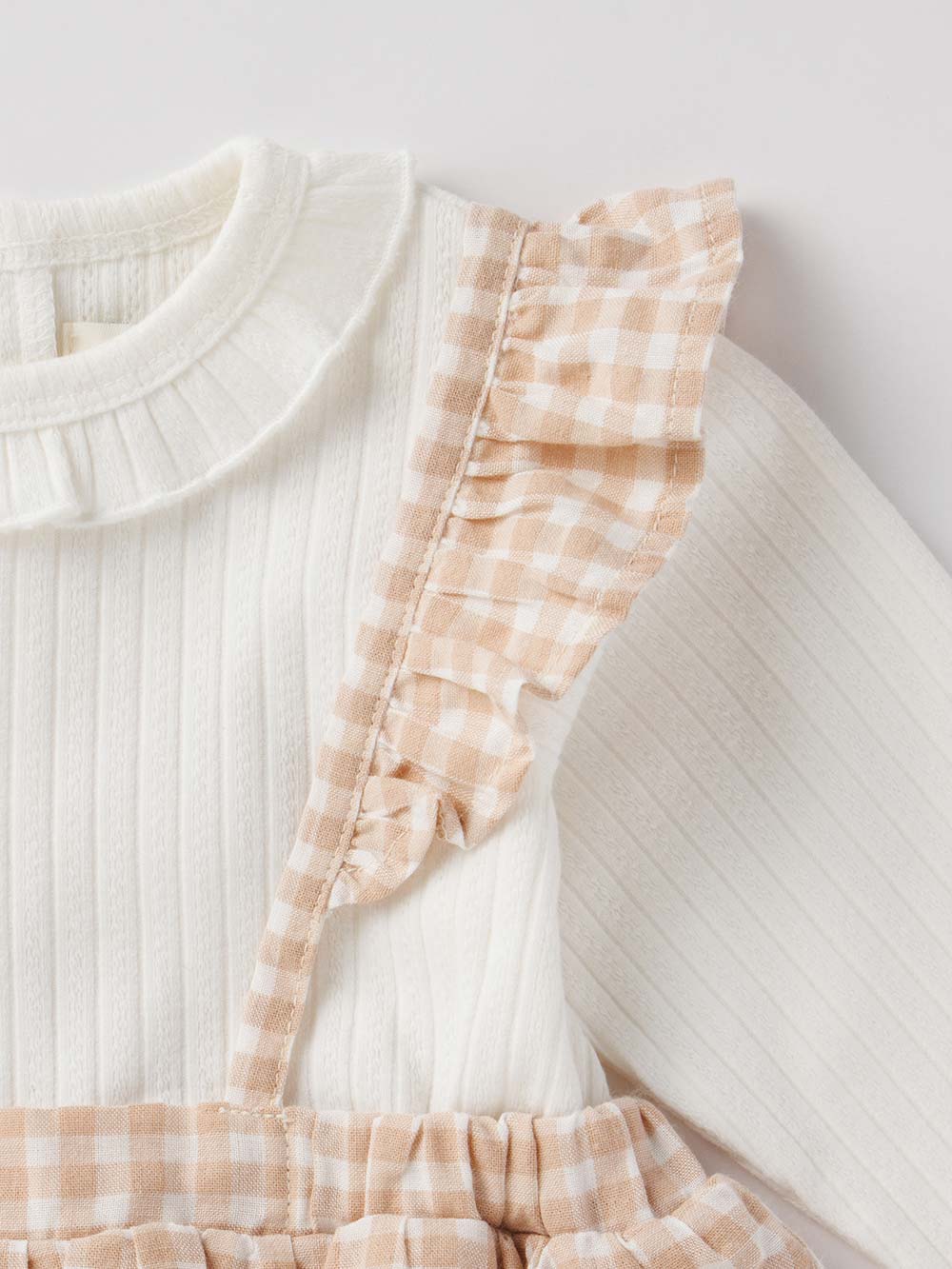 ロンパース・カバーオール|coto cotte（コトコト）ドッキングフリルロンパース