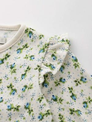 ツーウェイオール（2WAYオール）|La Stella（ラ ステラ）総柄フリル2WAYオール