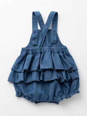 ベビー パンツ|La Stella（ラ ステラ）フリルショートサロペット