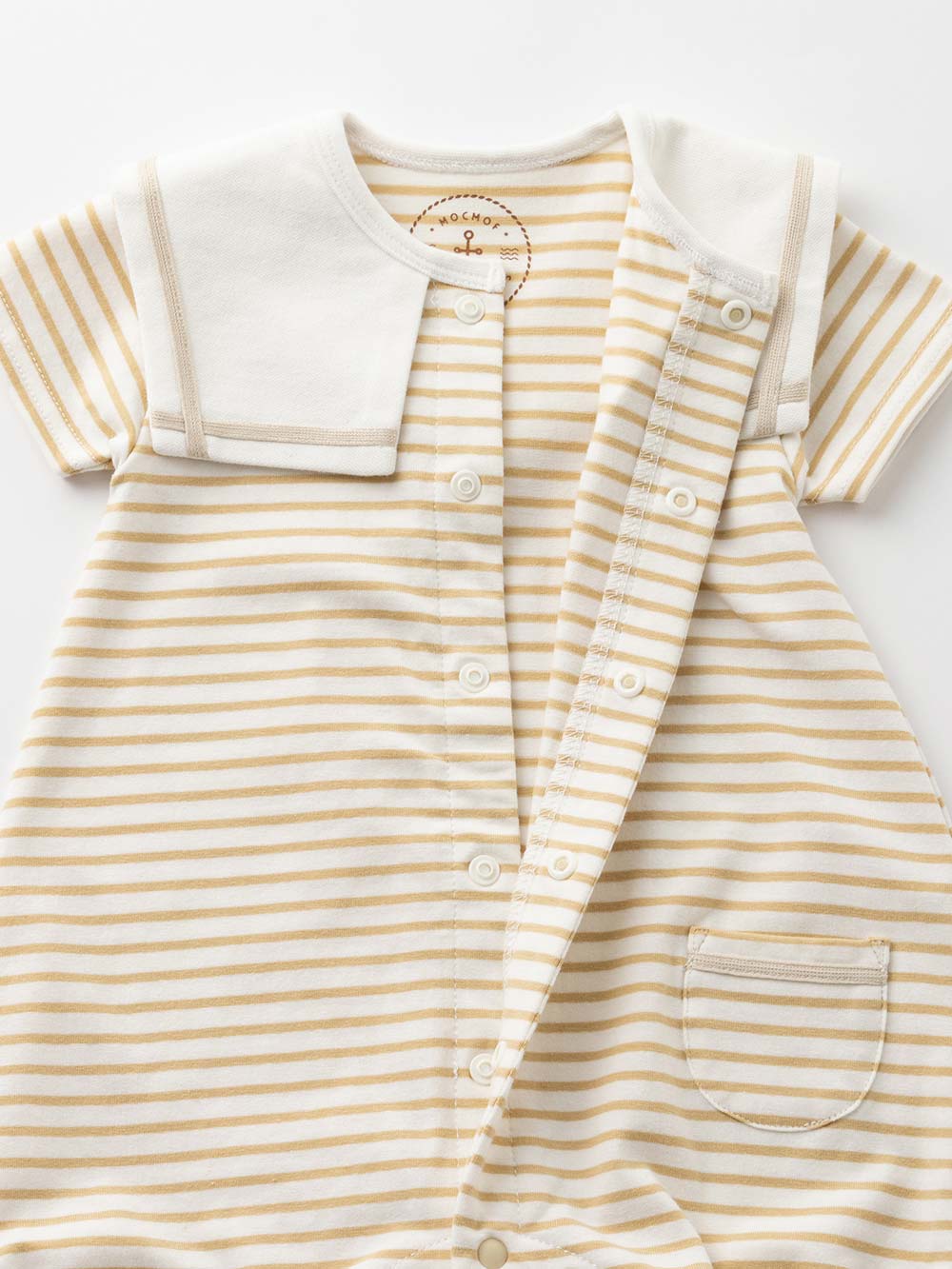 ロンパース・カバーオール|moc mof(モクモフ)セーラーおめかしロンパース