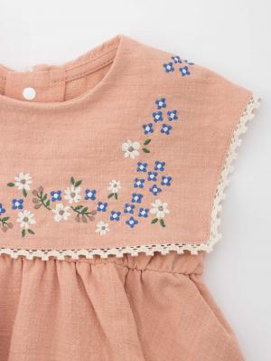 ベトジャン　カバーオール　刺繍 Seraph（セラフ）刺繍セーラーカラーカバーオール | ロンパース