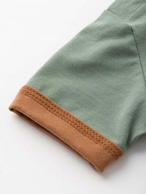 ロンパース・カバーオール|Ampersand（アンパサンド）配色デザインボディスーツ