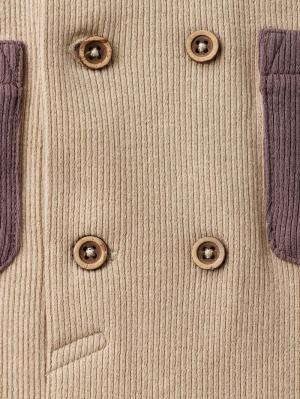 ロンパース・カバーオール|Ampersand（アンパサンド）バイカラーセーラー衿ロンパース