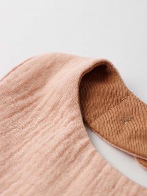 ロンパース・カバーオール|Ampersand（アンパサンド）スタイSETダブルガーゼ前あきロンパース