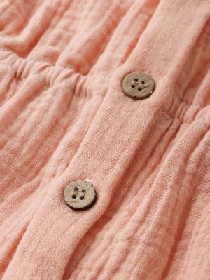 ロンパース・カバーオール|Ampersand（アンパサンド）スタイSETダブルガーゼ前あきロンパース