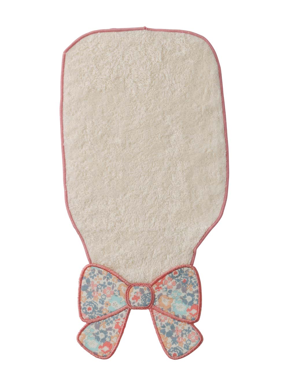 日本製】リバティー小花柄リボンモチーフ汗取りタオル | ベビー
