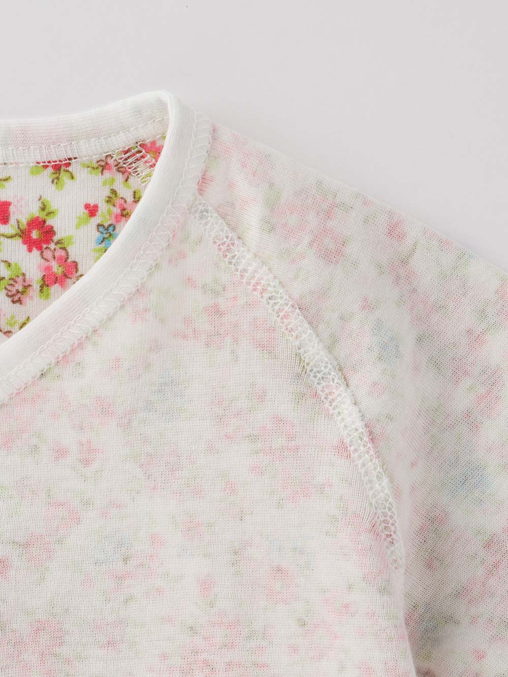 コンビ肌着・新生児/ベビー肌着|【日本製】フライスプリントコンビ肌着