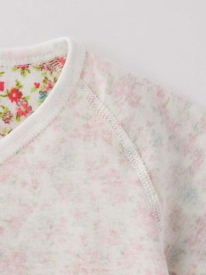 コンビ肌着・新生児/ベビー肌着|【日本製】フライスプリントコンビ肌着