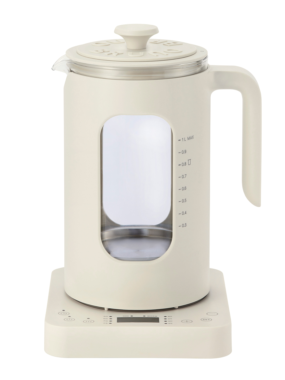子育て便利家電|BRUNO（ブルーノ）温度調節マルチケトル|ホワイト