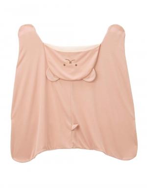 ベビーケープ|アニマルひんやりケープ|ピンク