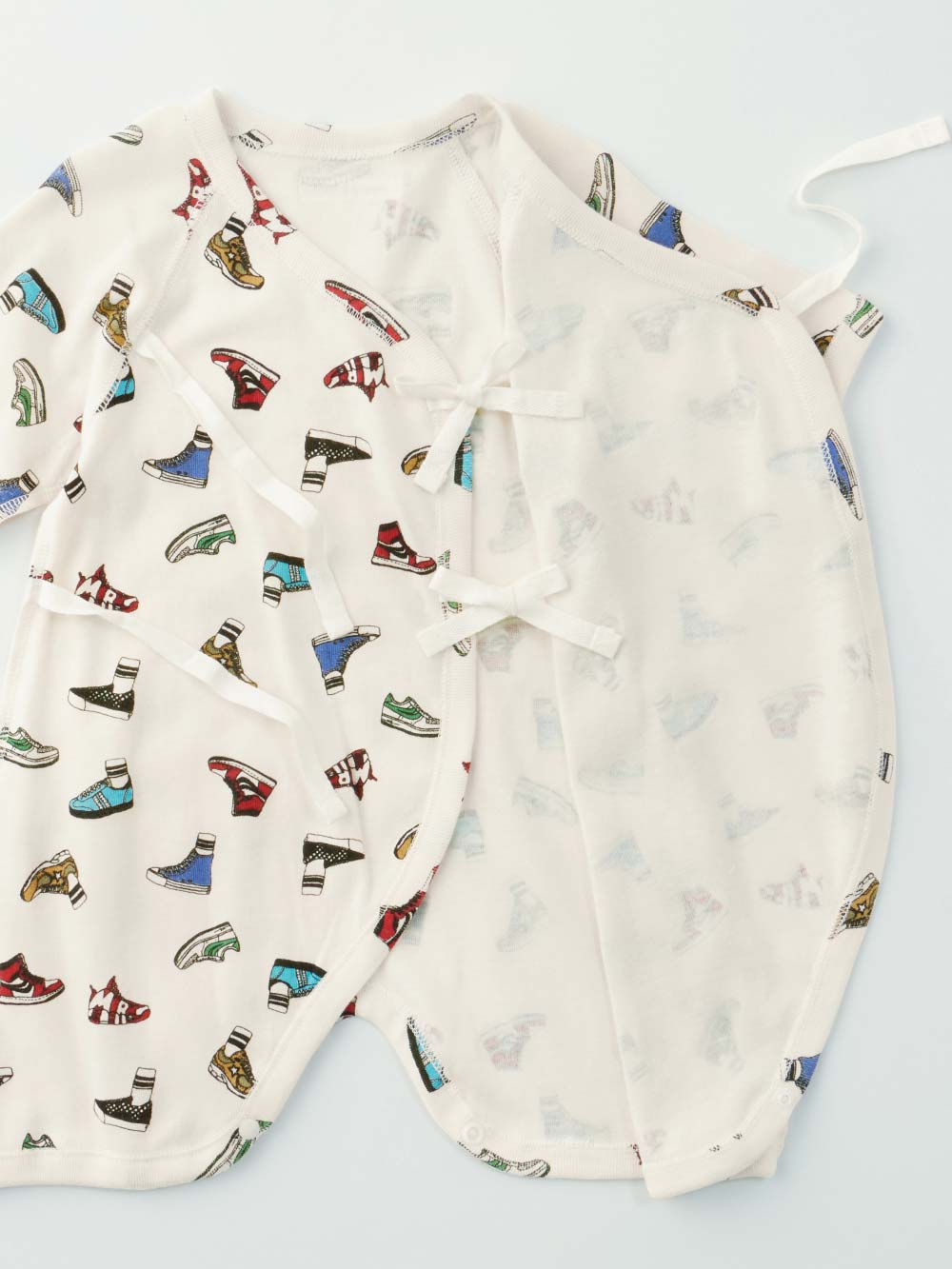 コンビ肌着・新生児/ベビー肌着|OCEAN&GROUND (オーシャン&グラウンド)総柄コンビ肌着