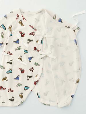 コンビ肌着・新生児/ベビー肌着|OCEAN&GROUND (オーシャン&グラウンド)総柄コンビ肌着