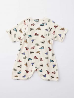 コンビ肌着・新生児/ベビー肌着|OCEAN&GROUND (オーシャン&グラウンド)総柄コンビ肌着