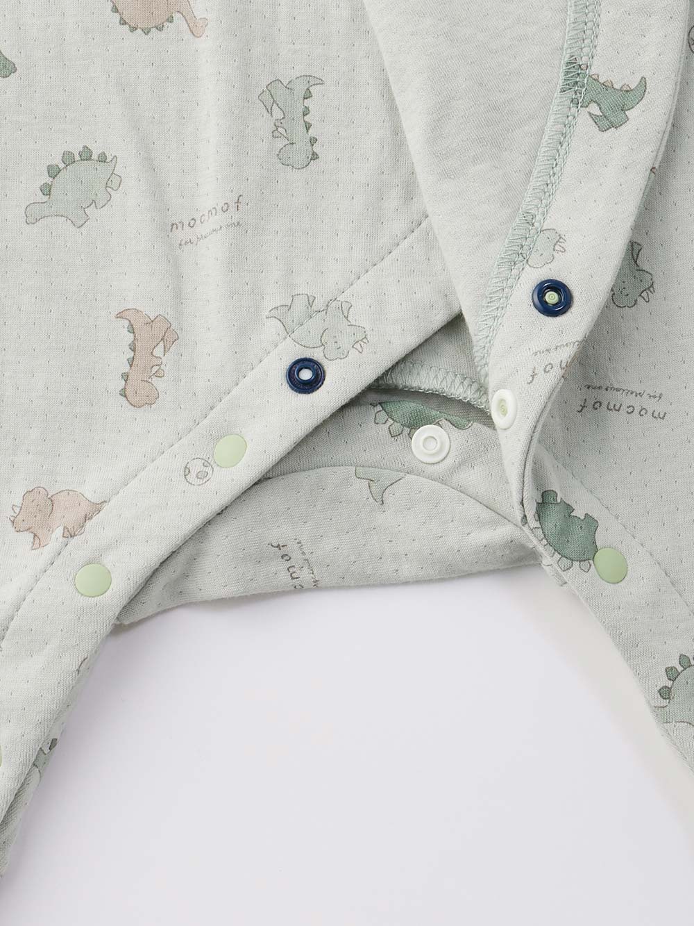 ロンパース・カバーオール|moc mof（モクモフ）恐竜柄ロンパース