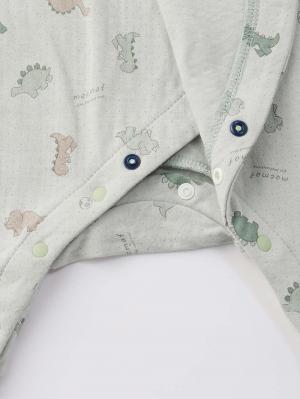 ロンパース・カバーオール|moc mof（モクモフ）恐竜柄ロンパース