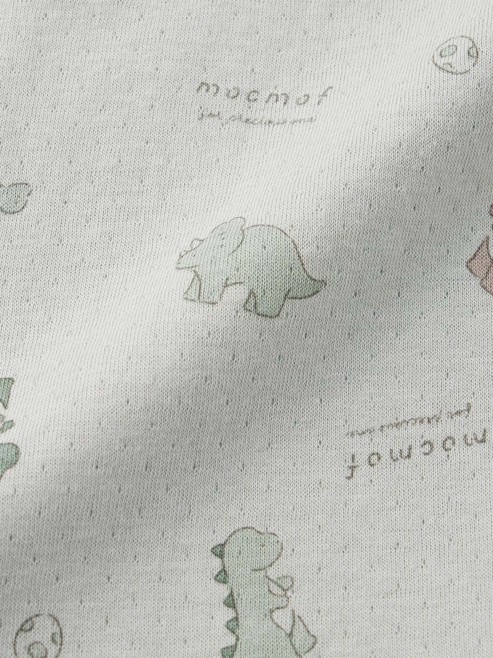 ロンパース・カバーオール|moc mof（モクモフ）恐竜柄ロンパース