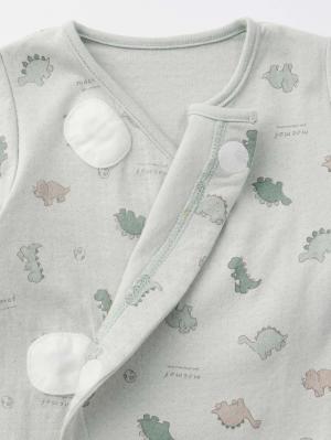 ロンパース・カバーオール|moc mof（モクモフ）恐竜柄ロンパース