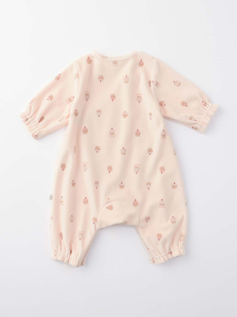 ロンパース・カバーオール|moc mof（モクモフ）ケーキ柄あったかロンパース