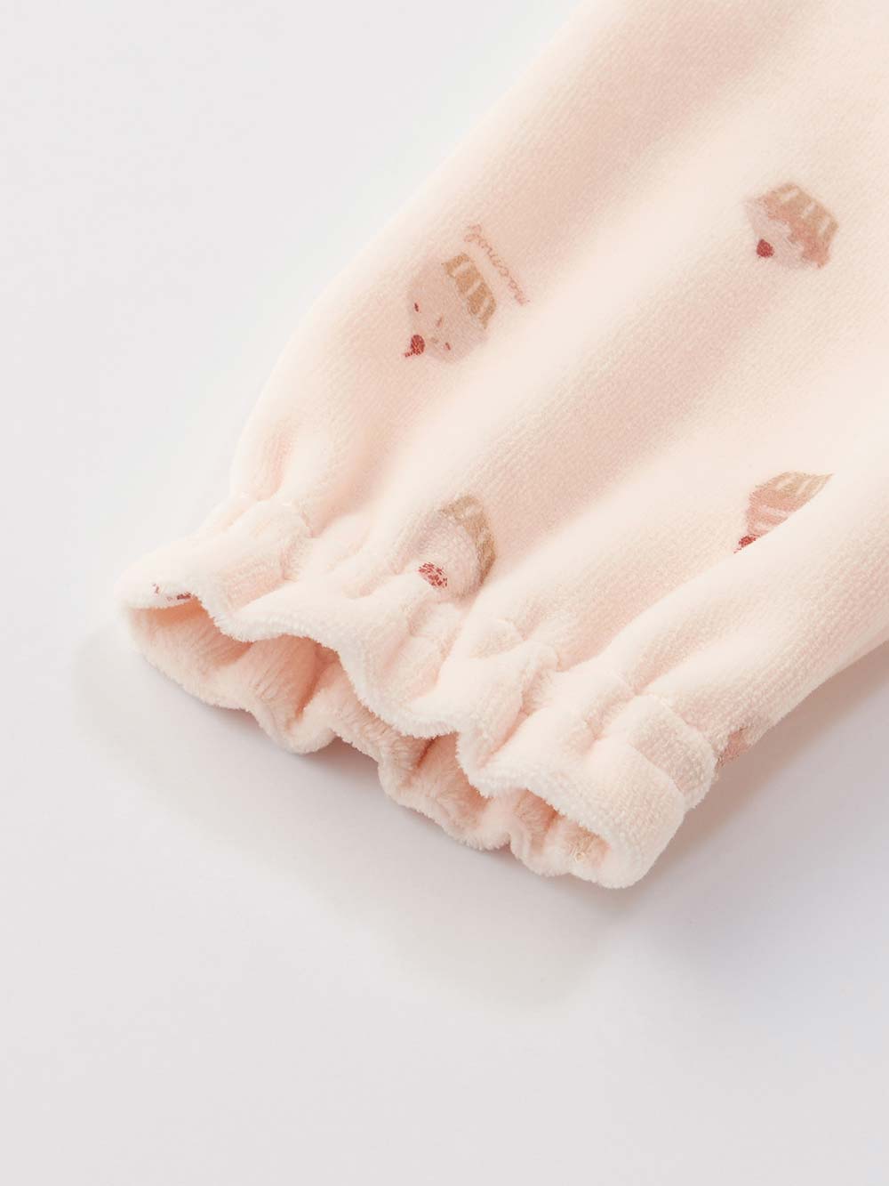 ロンパース・カバーオール|moc mof（モクモフ）ケーキ柄あったかロンパース