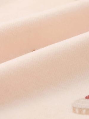 ロンパース・カバーオール|moc mof（モクモフ）ケーキ柄あったかロンパース