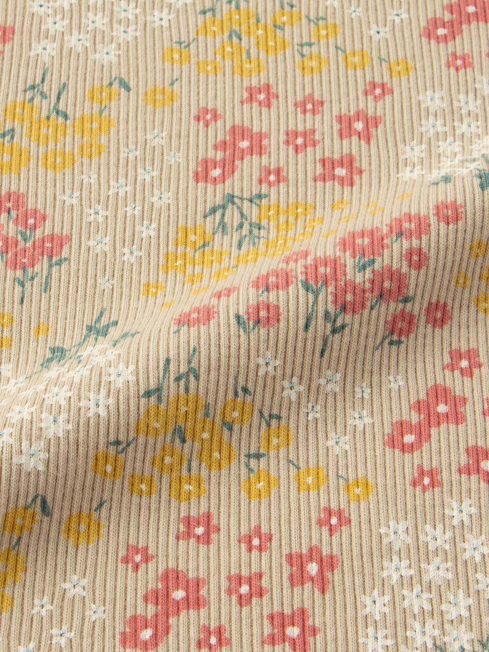 Ampersand（アンパサンド）お花畑柄カバーオール | ロンパース