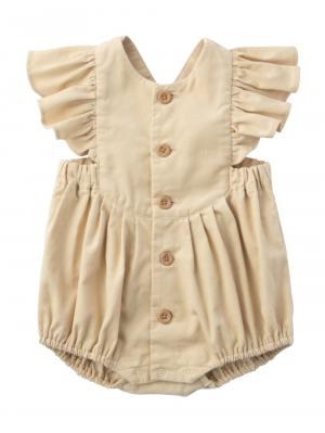 Ampersand（アンパサンド）シャツコールフリルロンパース51603