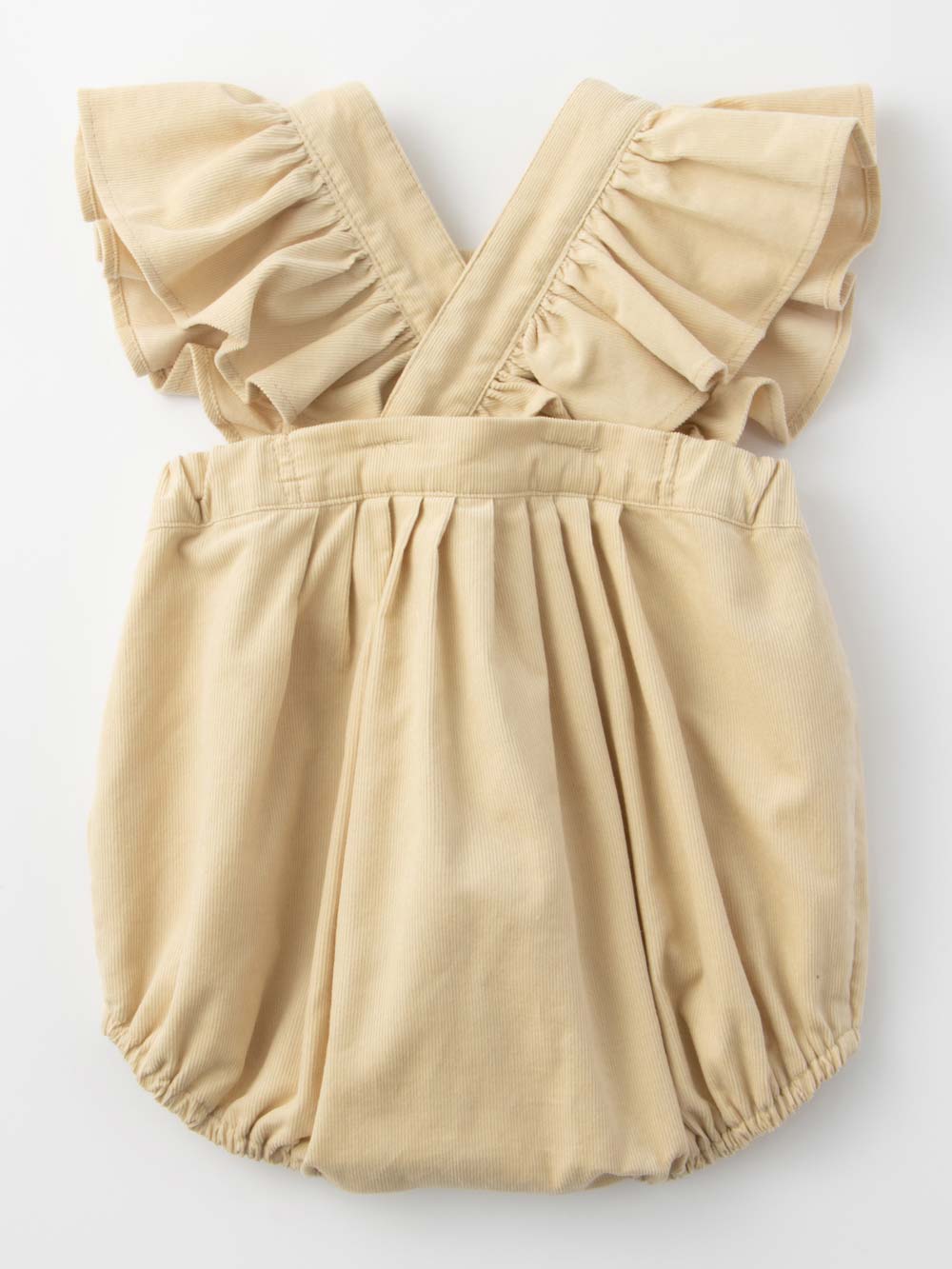 ロンパース・カバーオール|Ampersand(アンパサンド)シャツコールフリルロンパース