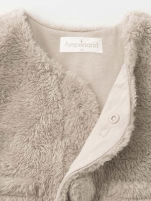 ベビー アウター|Ampersand（アンパサンド）ふわもこベビーベスト