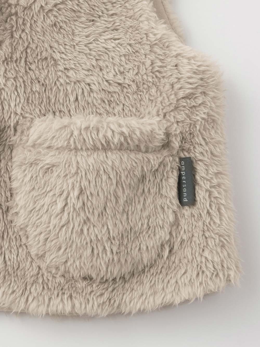 ベビー アウター|Ampersand（アンパサンド）ふわもこベビーベスト