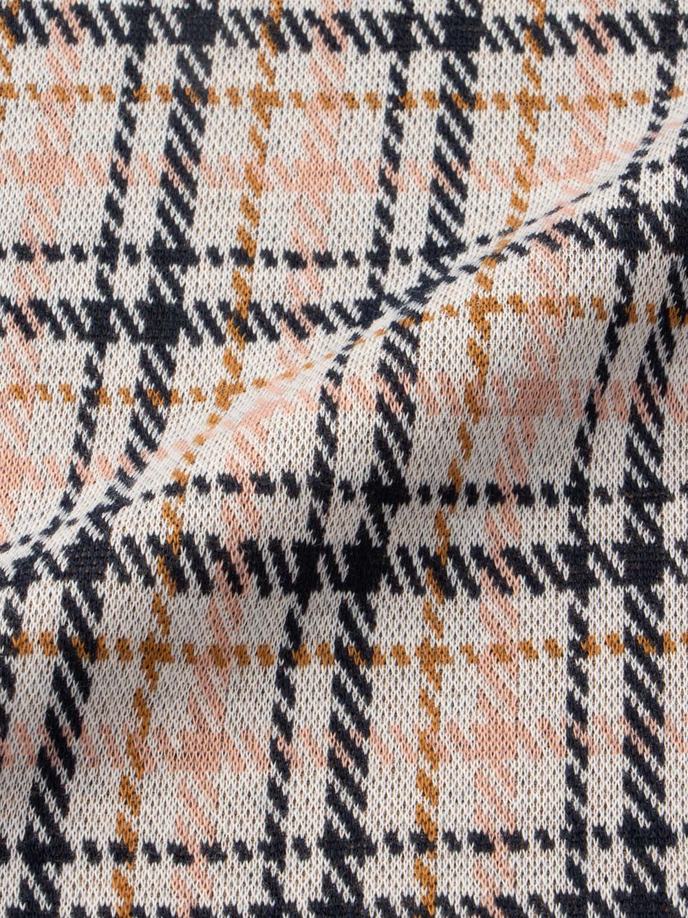 ロンパース・カバーオール|MAKE YOUR DAY（メイクユアデイ）チェック柄ジャガードカバーオール