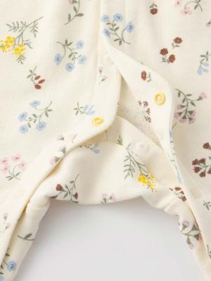 ロンパース・カバーオール|Ampersand（アンパサンド）花柄カバーオール