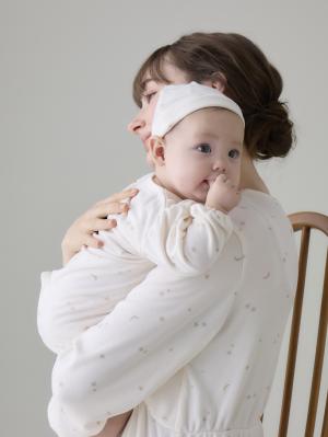 ツーウェイオール（2WAYオール）|【親子コーデ可】スムース２wayオール&帽子セット|星